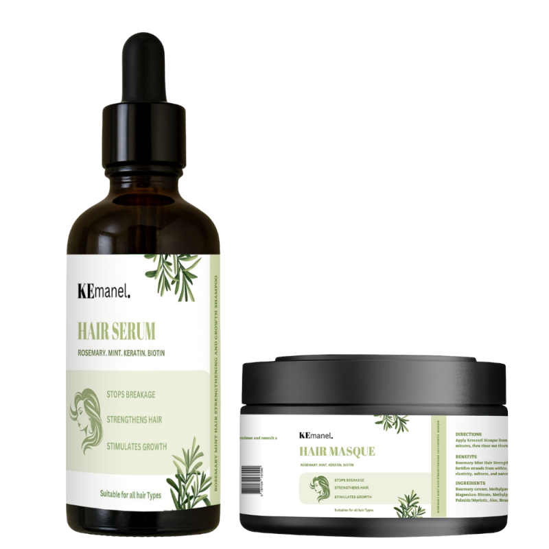 Rosemary Mint Masque & Serum Bundle